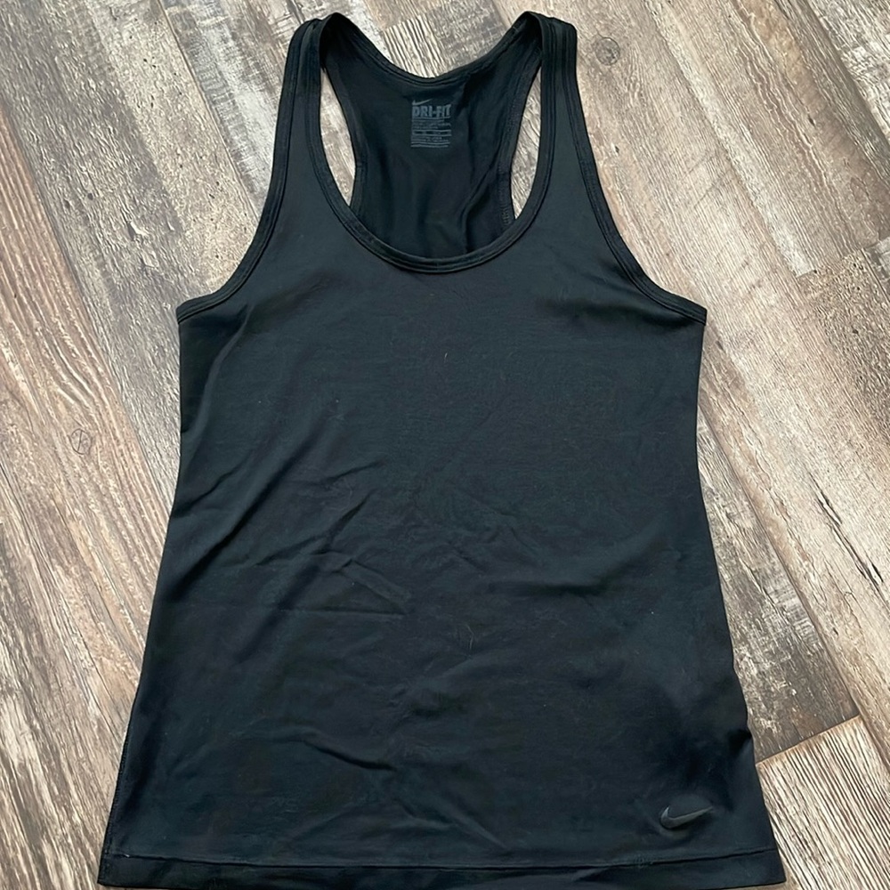 Black Nike Dri-Fit tank